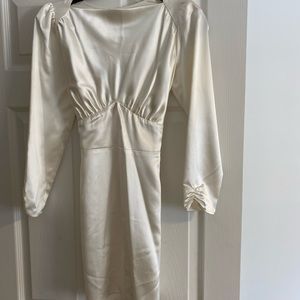 Reformation Rudi Dress in Ivory - worn once!